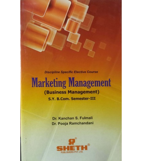 Marketing Management sem 3 Sheth Publication B.Com Sem 3 - SchoolChamp.net