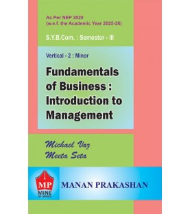 Fundamentals of Business SYBcom Sem 3 Manan Prakashan | NEP 2020