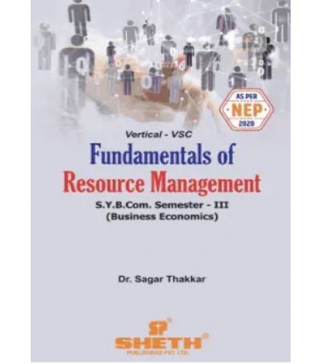Fundamentals of Resource Management SYB.Com sem 3 Sheth Publication | NEP 2020