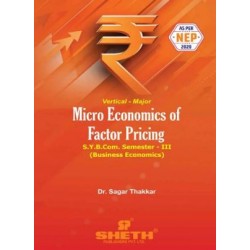 Micro Economics of Factor Pricing SYB.Com sem 3 Sheth