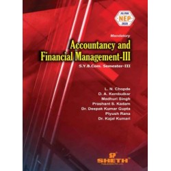 Accounting and Financial Management 3 SYBcom Sem 3 Sheth
