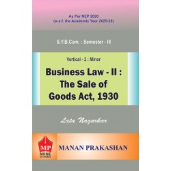 Business Law-II-Sales of Goods Act 1930 Sem 3 Manan