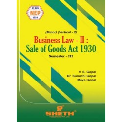 Business Law-II-Sales of Goods Act 1930  Sem 3 Sheth