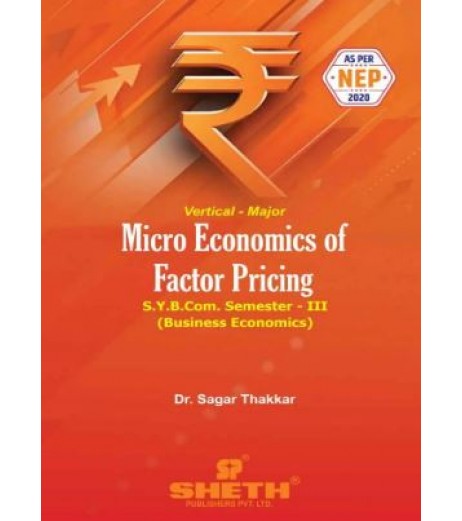 Micro Economics of Factor Pricing SYB.Com sem 3 Sheth Publication | NEP 2020