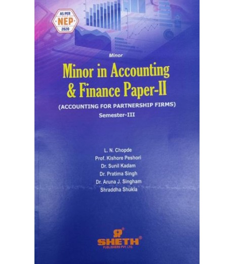 Minor In Accounting And Finance Paper-II  Sem 3 Sheth Publication | NEP 2020