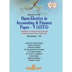 Open Elective in Accounting & Finance Paper-V ( GST- I) 