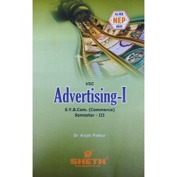 Advertising-1 SyBcom sem 3 Sheth Publication | NEP 2020