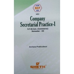 Company Secretarial Practice I SyBcom sem 3 Sheth
