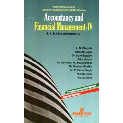 Accounting and Financial Management 4 SY B.com Sem 4 Sheth