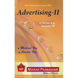 Advertising 2 SYBcom Sem 4 Manan Prakashan