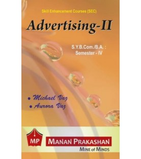 Advertising 2 SYBcom Sem 4 Manan Prakashan