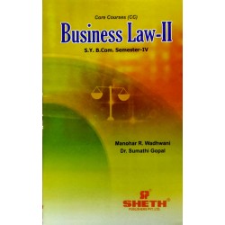 Business Law II SYBcom Sem 4 Sheth Publication
