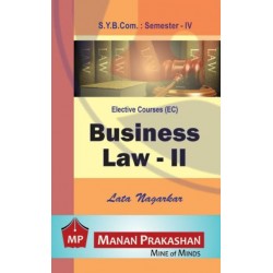 Business Law II SYBcom Sem 4 Manan Prakashan