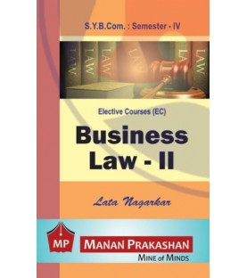 Business Law II SYBcom Sem 4 Manan Prakashan