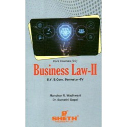 Business Law II SYBcom Sem 4 Sheth Publication