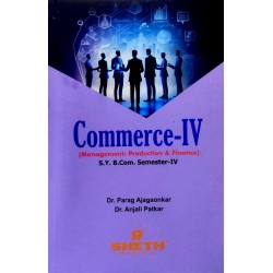Commerce-IV (Management-Production and Finanace) SYBcom Sem