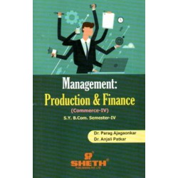 Commerce-IV (Management-Production and Finanace) SYBcom Sem