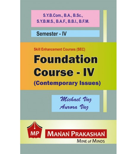 Foundation Course - IV sybcom Sem 4 Manan Prakashan B.Com Sem 4 - SchoolChamp.net