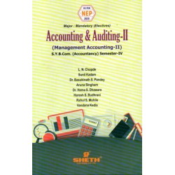 Accounting and Auditing-II SYBcom Sem 4 Sheth Publication |