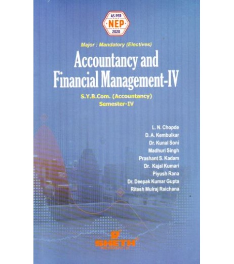 Accounting and Financial Management 4 SY B.com Sem 4 Sheth Publication | NEP 2020