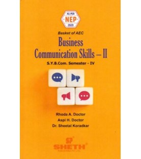 Business Communication Skills-II  SYBCom Sem 4 Sheth Publication | NEP 2020