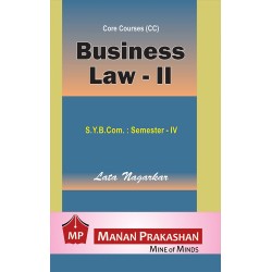 Business Law II SYBcom Sem 4 Manan Prakashan