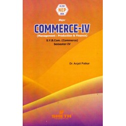 Commerce-IV (Management-Production and Finanace) SYBcom Sem