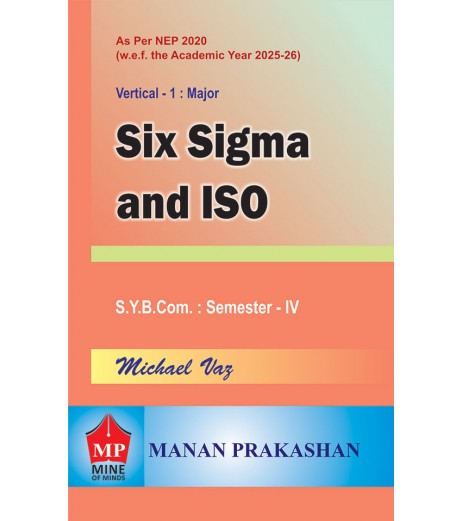 Six Sigma And ISO SYBcom Sem 4 Manan Prakashan | NEP 2020