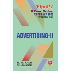 Advertising-II SYBcom Sem 4 Vipul Prakashan | NEP 2020 Advertising-II SYBcom Sem 4 Vipul Prakashan | NEP 2020