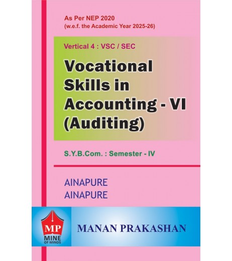 Vocational skills in accounting and Finance Paper-6 FYBcom Sem 4 Manan Prakashan | NEP 2020 Vocational skills in accounting and Finance Paper-6 FYBcom Sem 4 Manan Prakashan | NEP 2020