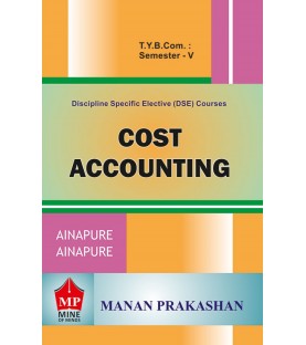 Cost Accounting TYBcom Sem 5 Manan Prakashan