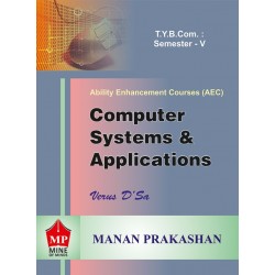 Computer System and Application TYBcom Sem 5 Manan Prakashan