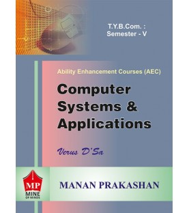Computer System and Application TYBcom Sem 5 Manan Prakashan