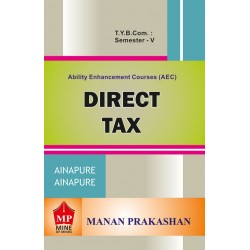 Direct Tax TYBcom Sem 5 Manan Prakashan