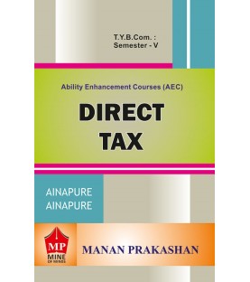 Direct Tax TYBcom Sem 5 Manan Prakashan
