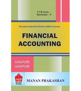 Financial Accounting TYBcom Sem 5 Manan Prakashan