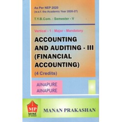 Accounting and Auditing Financial Accounting TYBcom Sem 5