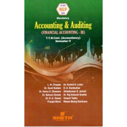 Accounting and Auditing Financial Accounting-III  TYBcom