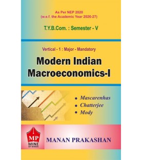 Modern Indian Microeconomics-I TYBcom Sem 5 Manan Prakashan | NEP 2020