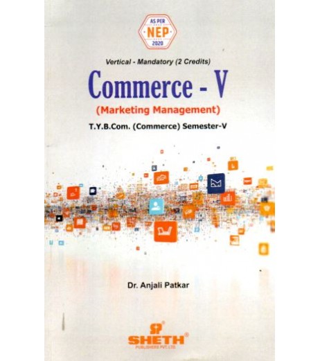 Commerce V Marketing Management  TYBcom Sem 5 Sheth Publication | NEP 2020