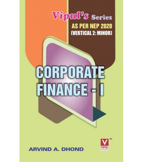 Corporate Finance-I  TYBCom Sem 5 Vipul Prakashan | NEP 2020