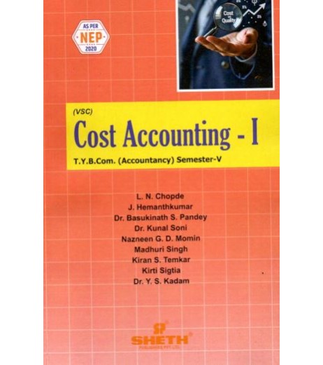 Cost Accounting-I  TYBcom Sem 5 Sheth Publication | NEP 2020
