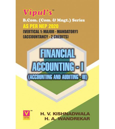 Accounting and Auditing Financial Accounting-III  TYBcom Sem 5 Vipul Prakashan | NEP 2020