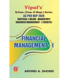 Financial Management TYBCom Business Management Sem 5 Vipul Prakashan | NEP 2020