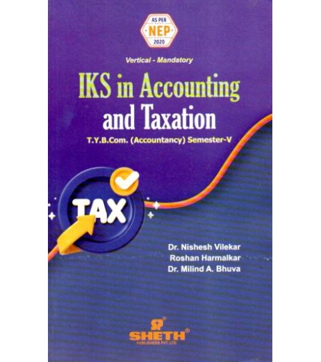 IKS in Accounting and Taxation TYBcom Sem 5 Sheth Publication | NEP 2020