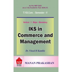 IKS in Commerce and Management TYBcom Sem 5 Manan Prakashan