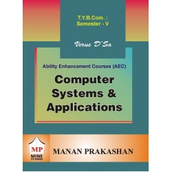 Computer System and Application TYBcom Sem 5 Manan Prakashan