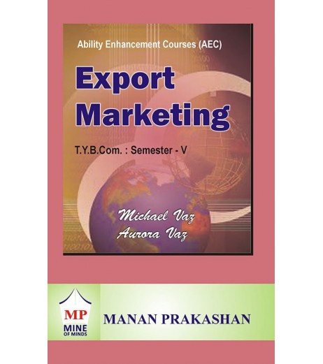 Export Marketing Paper I TYBcom Sem 5 Manan Prakashan