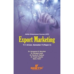 Export Marketing Paper 1 TYBcom Sem 5 Sheth Publication