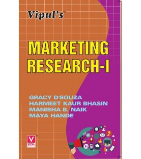 Marketing Research TYBcom Sem 5 Vipul Prakashan